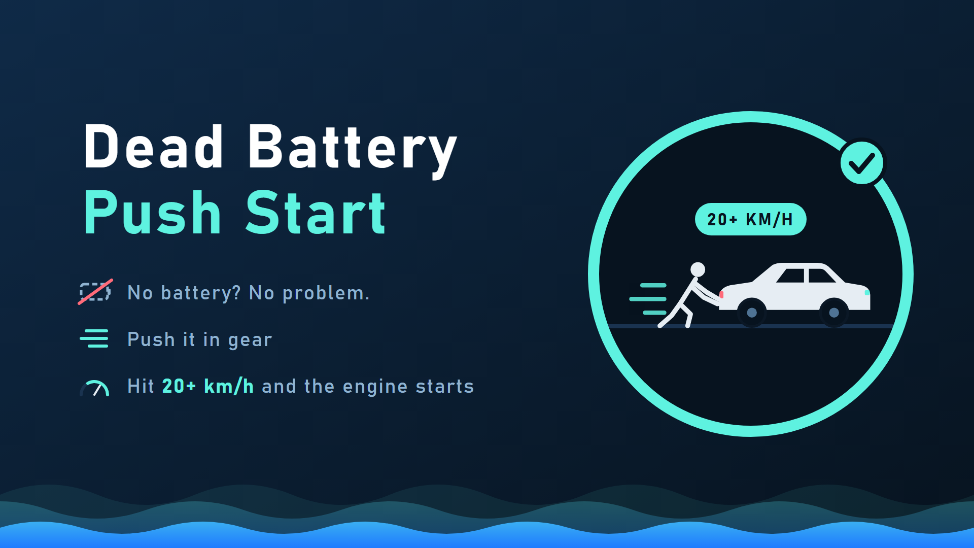 Dead Battery Push2Start
